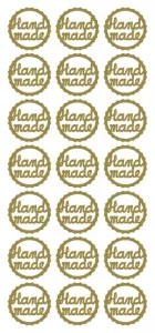 Handmade Circle Dazzles™ Stickers